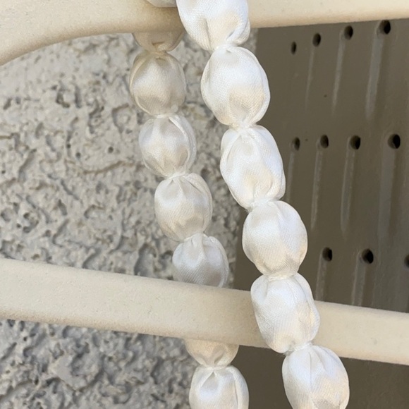 NWT Lulu’s Modern Adoration White Satin Backless Lace-Up Maxi Dress Small - Picture 12 of 13